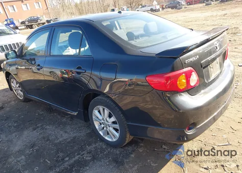 2010 Toyota Corolla S from USA, damaged, VIN 2T1BU4EE3AC475223